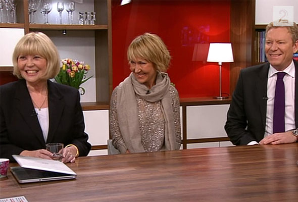 Ingunn Hofseth, Anette Julie Qvist og Tarje Hellebust på TV 2s God Morgen, Norge onsdag morgen. Foto fra TV 2