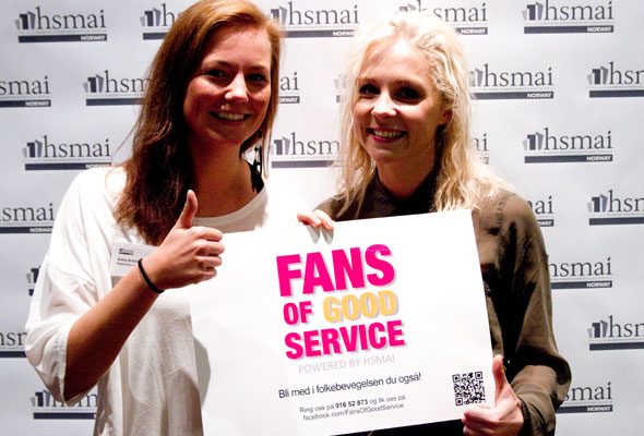 Studenter. Fans of good service