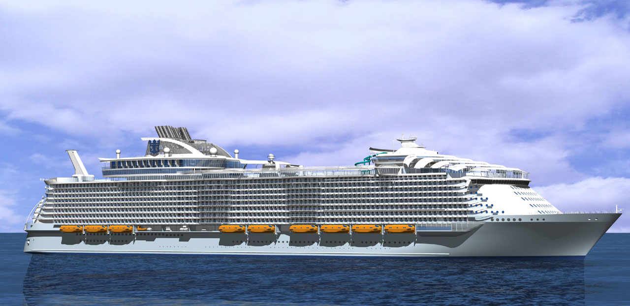 "Harmony of the Seas". Foto fra RCCL