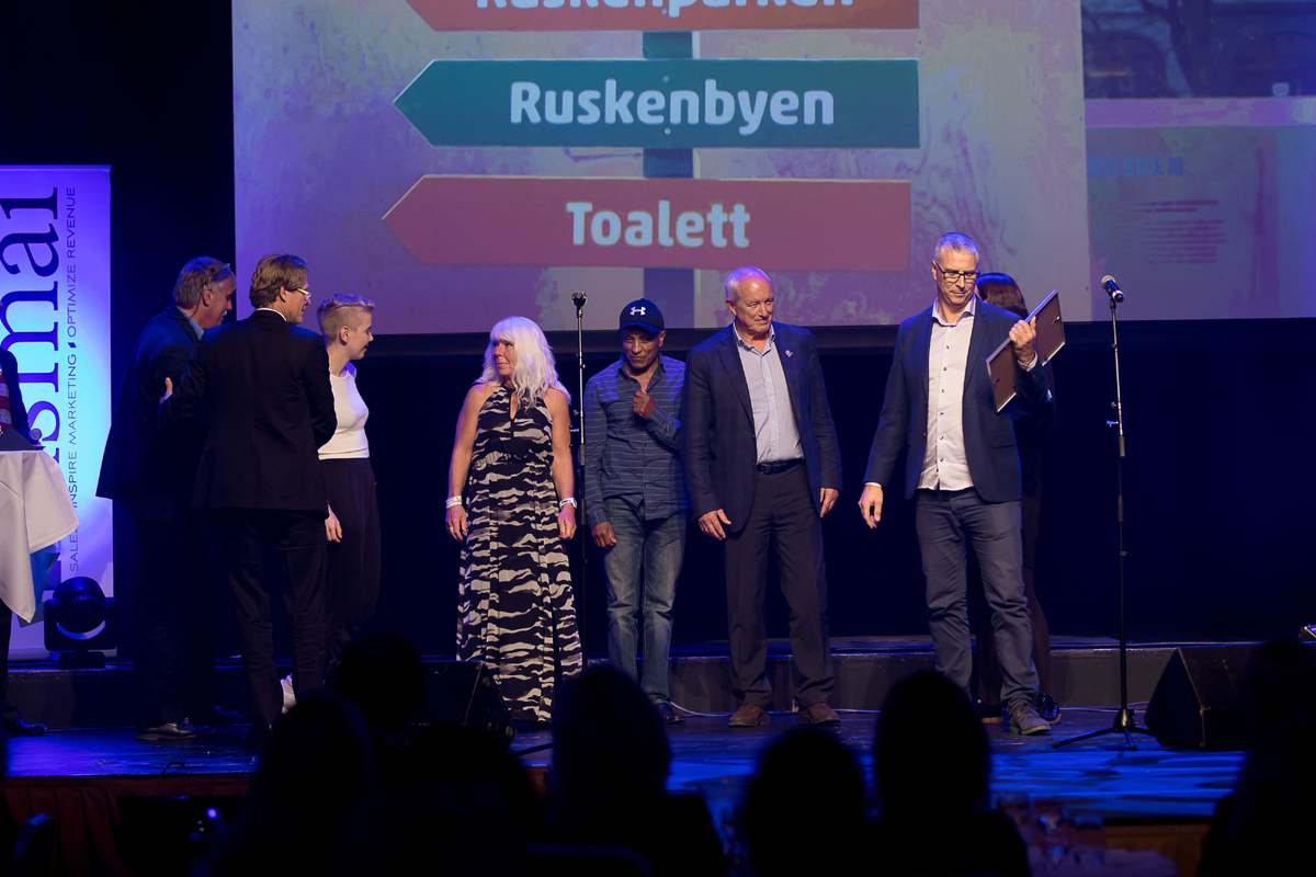 Fra festen på Radisson Blu Plaza Hotel i Oslo, under HSMAI Eventprisene 2015. Fotograf: Morten Brakestad