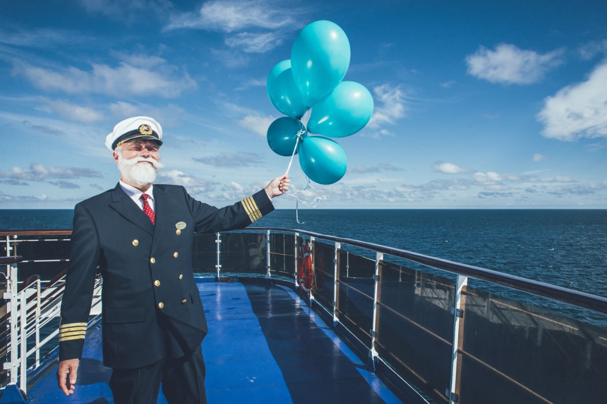 I julebordsesongen bytter Stena Line navn til Santa Line. Foto fra Stena Line.