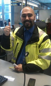 Benjamin, Taxi depot, Gardermoen