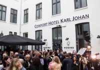 Het åpningsfest for Comfort Hotel Karl Johan