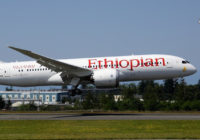 Ethiopian Airlines øker på Avinor Oslo lufthavn