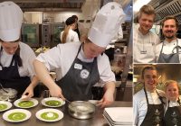 Kokk- og servitørlærlinger i hardtrening foran Norgescup