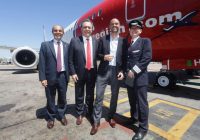 Stor begeistring i Argentina da Norwegians første innenriksfly tok av
