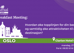 Meld deg på HSMAIs frokostmøte på Clarion Hotel Oslo mandag 27. Mars kl 08:30!